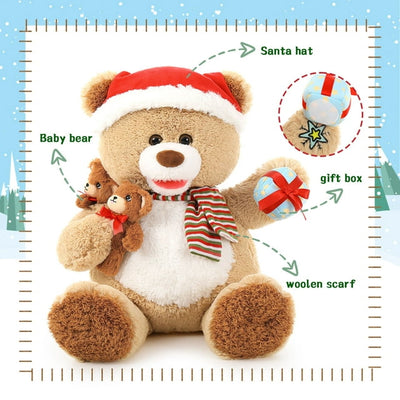 24.4" Christmas Giant Teddy Bear Stuffed Animal