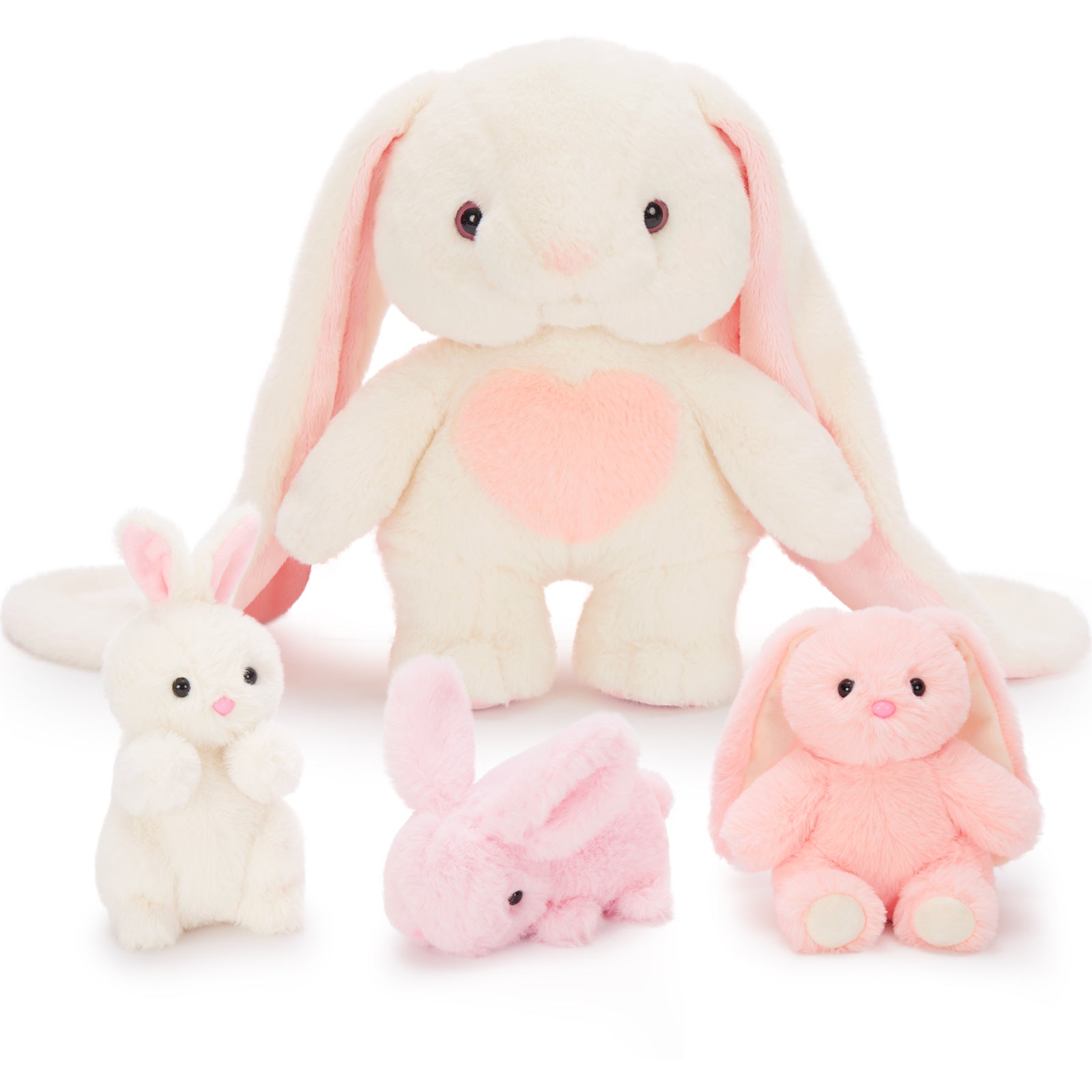 Floppy Ear Bunny Stuffed Animals Easter Rabbit Plushies, 14 Inches