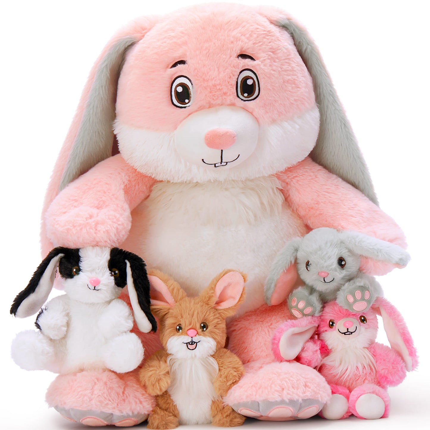 Floppy Eared Bunny Stuffed Animals Rabbit Plush Toys, 18 Inches - MorisMos Stuffed Animals - Easter Plush Toys&Gifts