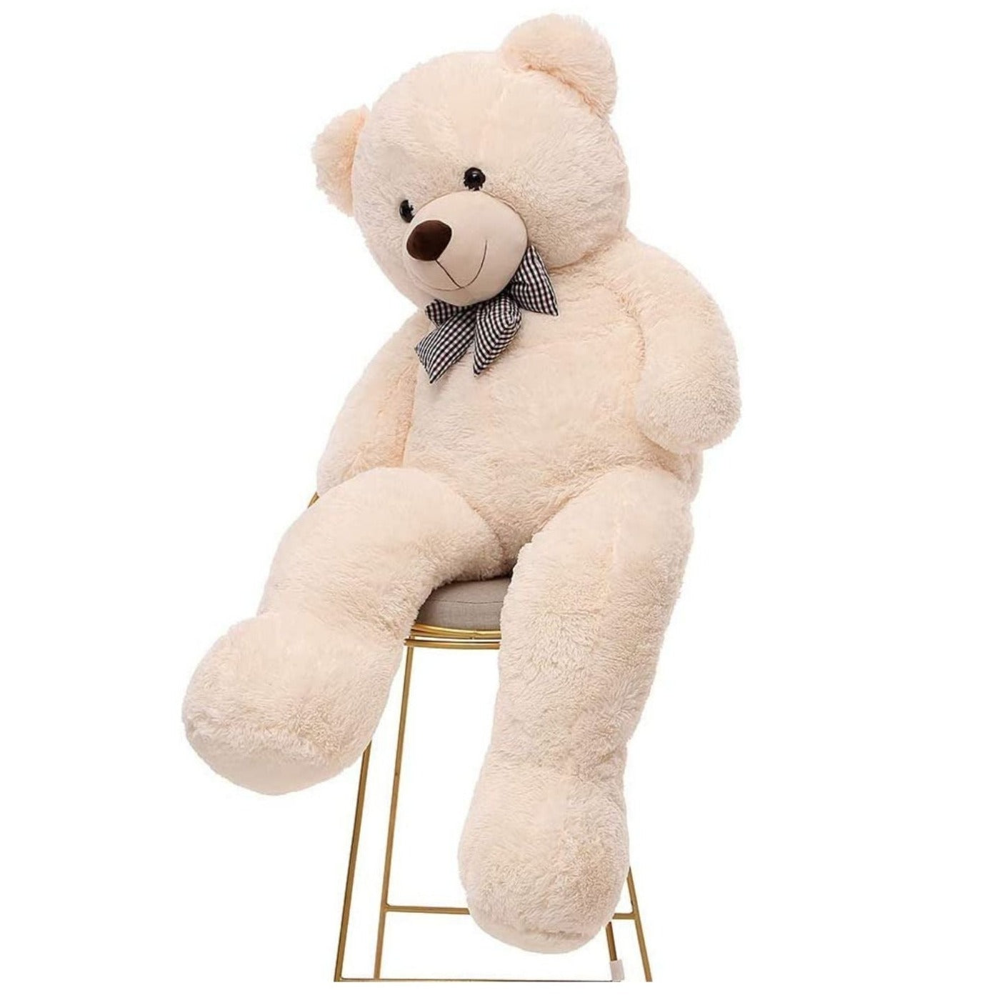 Giant Teddy Bear Stuffed Toy, Beige, 39/47/55 Inches - MorisMos Stuffed Animals
