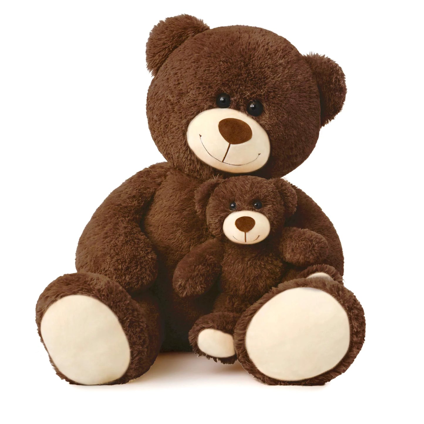 Giant Mommy Bear and Baby Stuffed Animal Toy, 39 Inches - MorisMos Stuffed Animal Toys