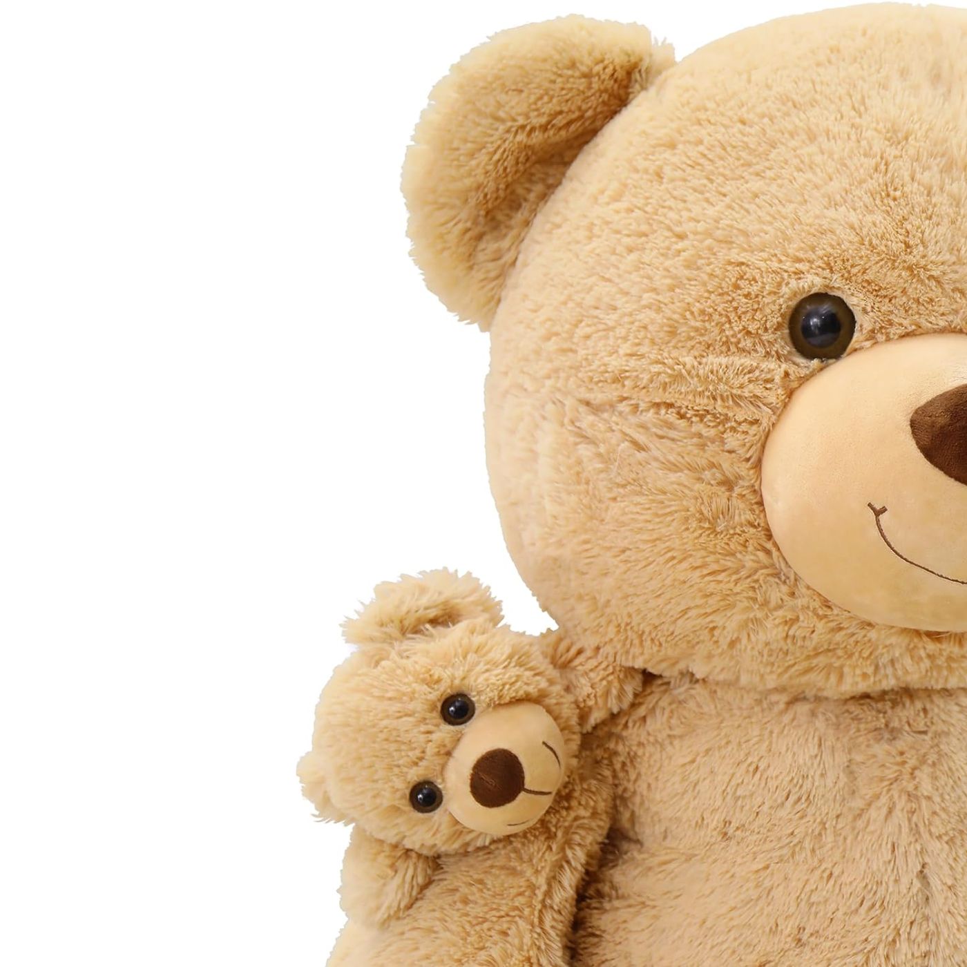 Riesiges Teddybär-Plüschspielzeug-Set, braun, 51 Zoll
