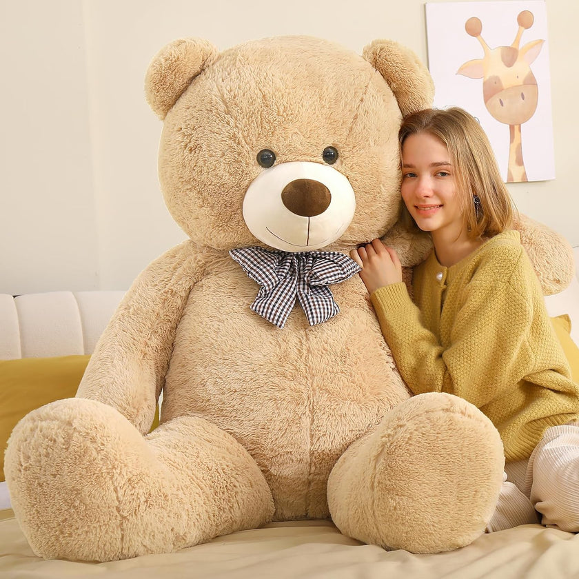 Giant Teddy Bear Plush Stuffed Animals, Big Teddy Bear Stuffed Animals Gift  For Baby Shower, Valentine, Christmas, Birthday