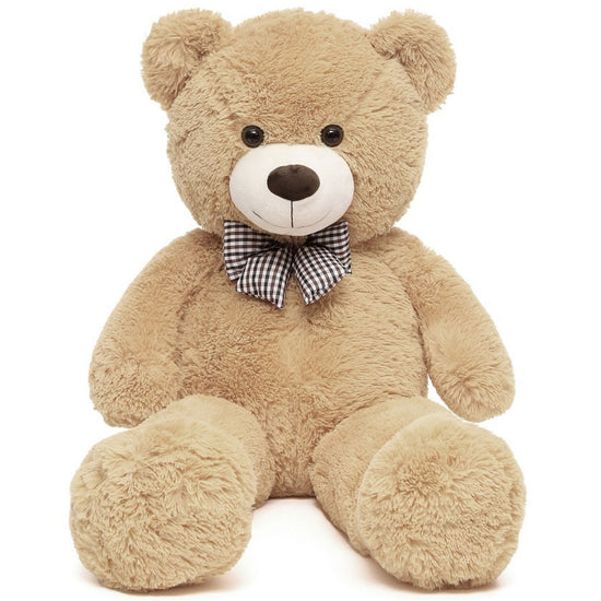Giant Teddy Bear Stuffed Toy, Light Brown, 47/55/59/70.86 Inches – MorisMos