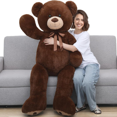 Giant Teddy Bear Stuffed Toy, Multicolor, 59 Inches