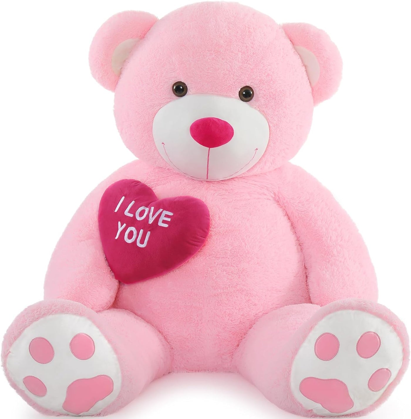 Giant Pink Teddy Bear Stuffed Animals — MorisMos Stuffed Animals