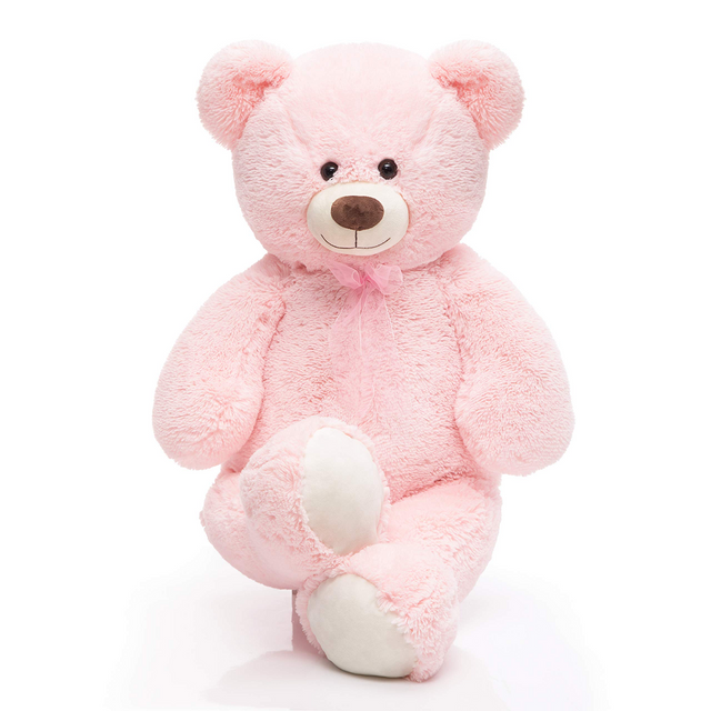 Giant Teddy Bear Stuffed Animal Toy, 35.4''