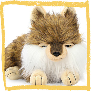 Wolf Plush Toys Jungle Stuffed Animals, 19.7 Inches