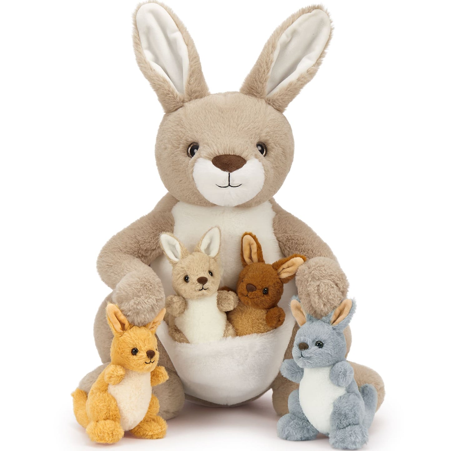 Kangaroo Stuffed Animals Kangaroo Plushies, 20.5 Inches - MorisMos Stuffed Animals - Free Shipping