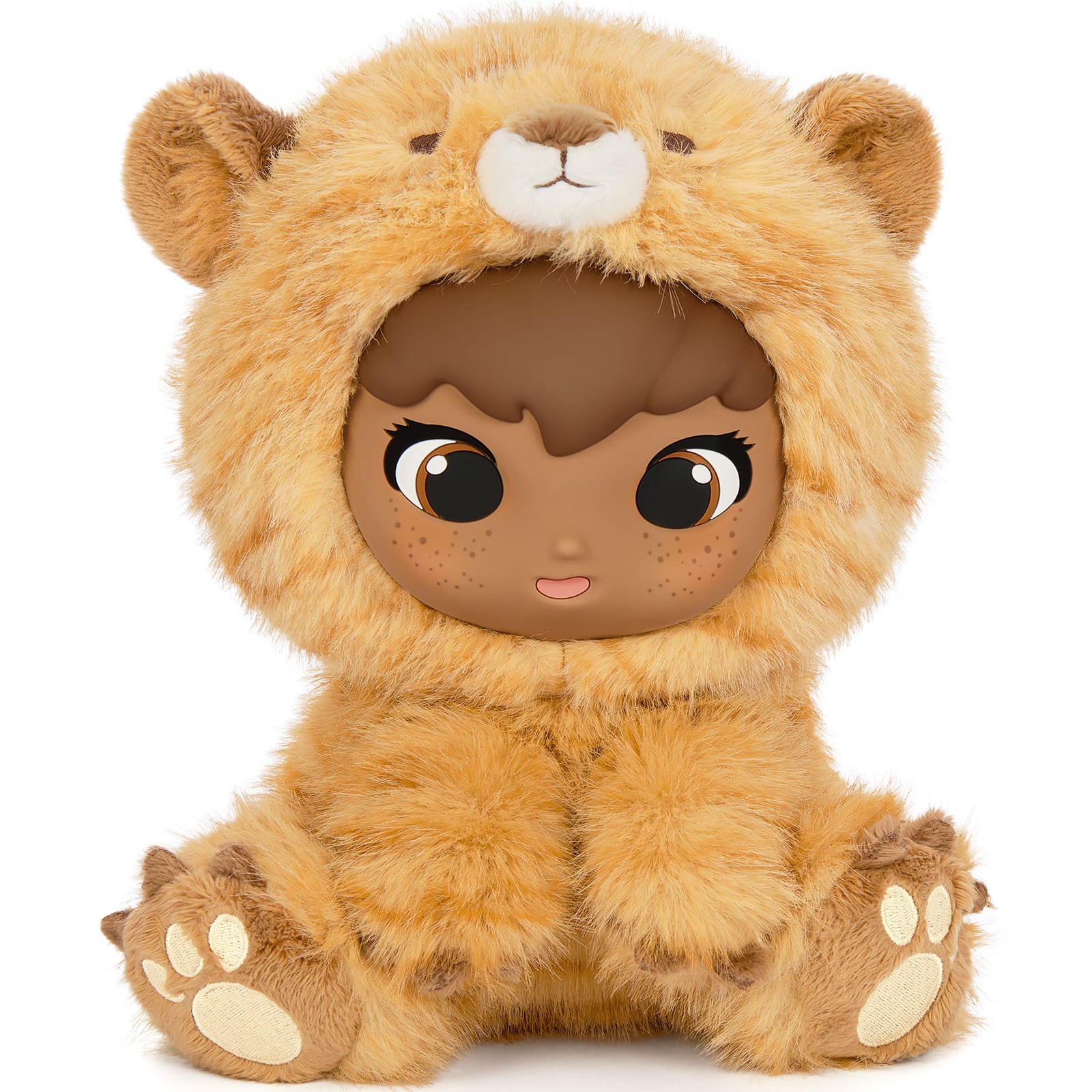 Cute Plush Doll In Animal Clothes ( Gift Box ), 9.5 Inches
