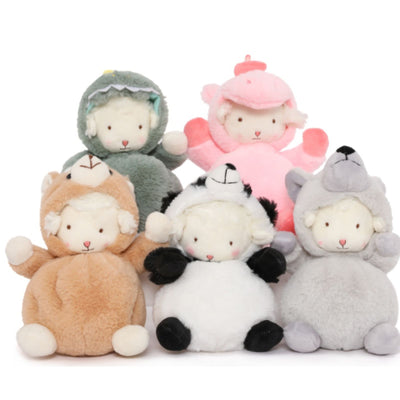 5 Packs Sheep Stuffed Toy Set, 8 Inches