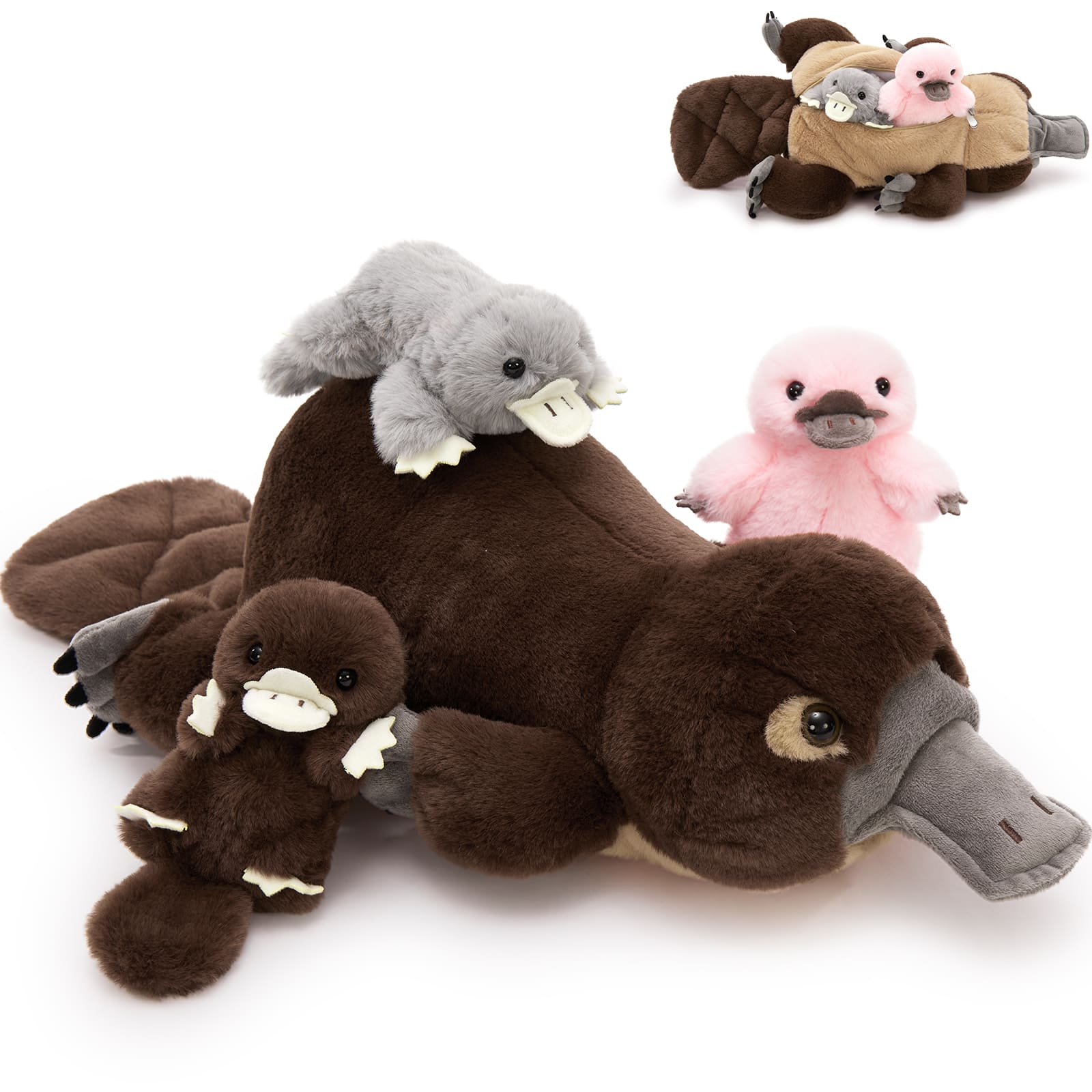 Platypus Plush Toys Duckbill Stuffed Animals, 21.65 Inches