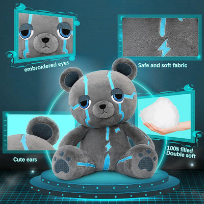 Luminous Teddy Bear Plush Toy, 35.4 Inches