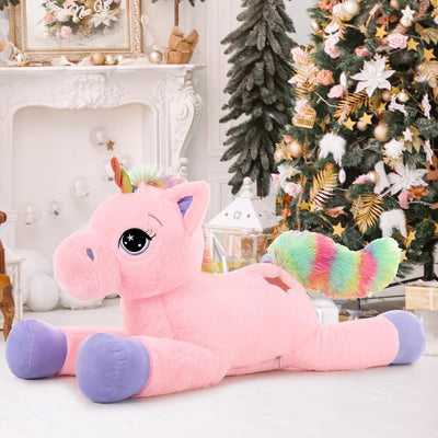 Magical Unicorn Plush Toy, 32 Inches