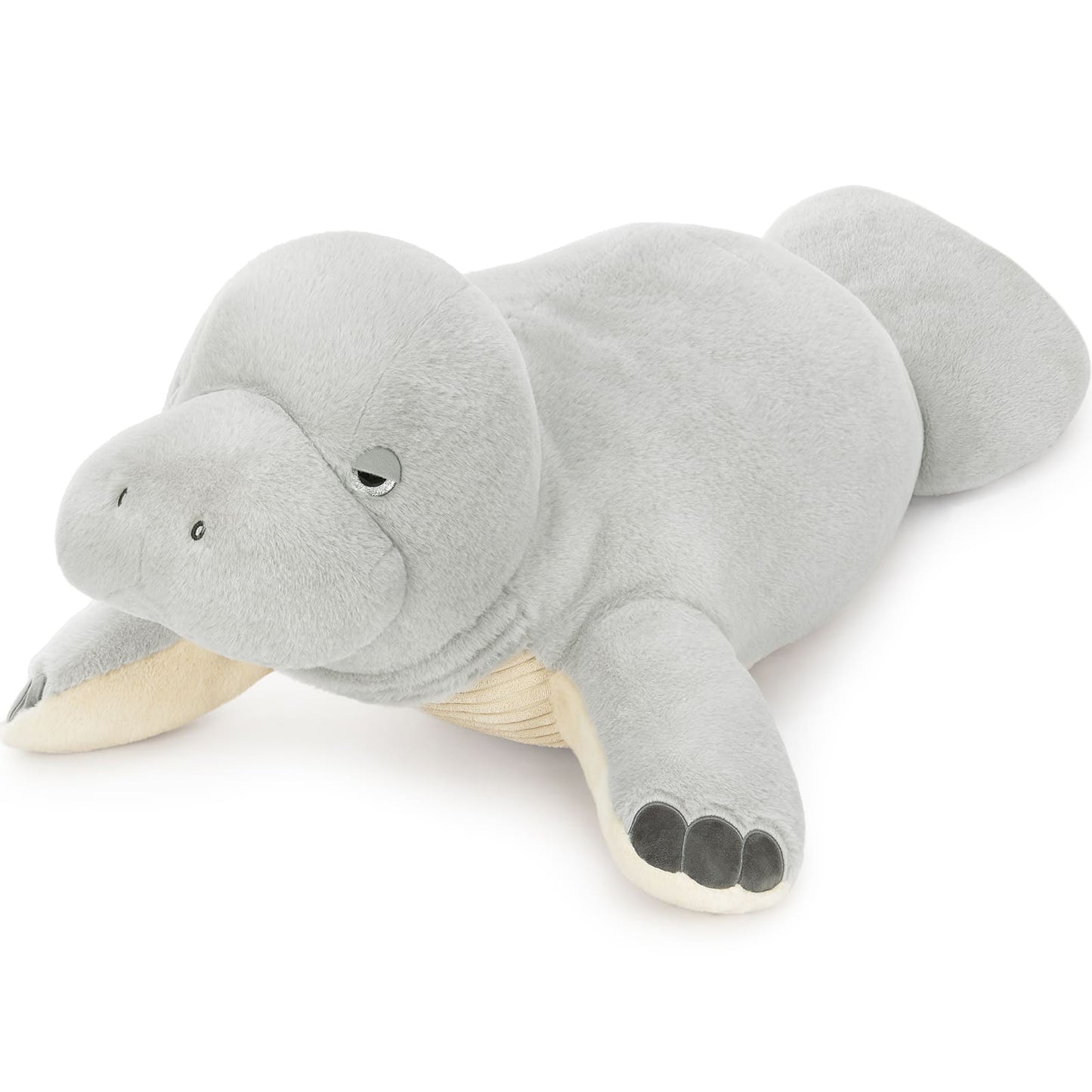 Manatee Stuffed Animals Sea Cow Plush Toys, Grey, 47 Inches - MorisMos Stuffed Animals - Free Shipping