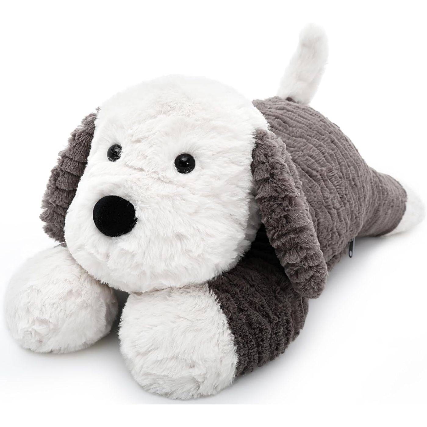 Weighted Plush Pillows - Cute Dog Stuffed Animals - Microwavable Stuffed Animals - Heating Pad for Cramps & Pain - Cute Dog Cartoon Plush Pillows - Coolable Heatable Weighted Plush Warm Gift for Kids & Adults