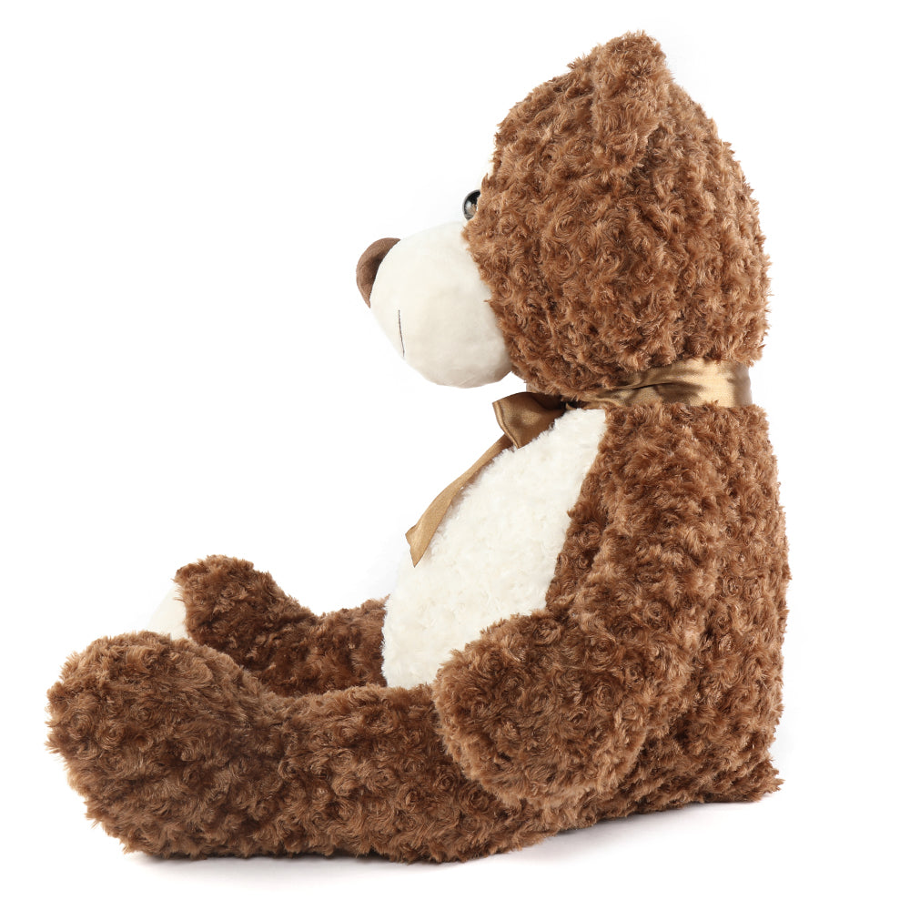 Big Teddy Bear Plush Toy, Coffee, 35.4 Inches - MorisMos Stuffed Animals