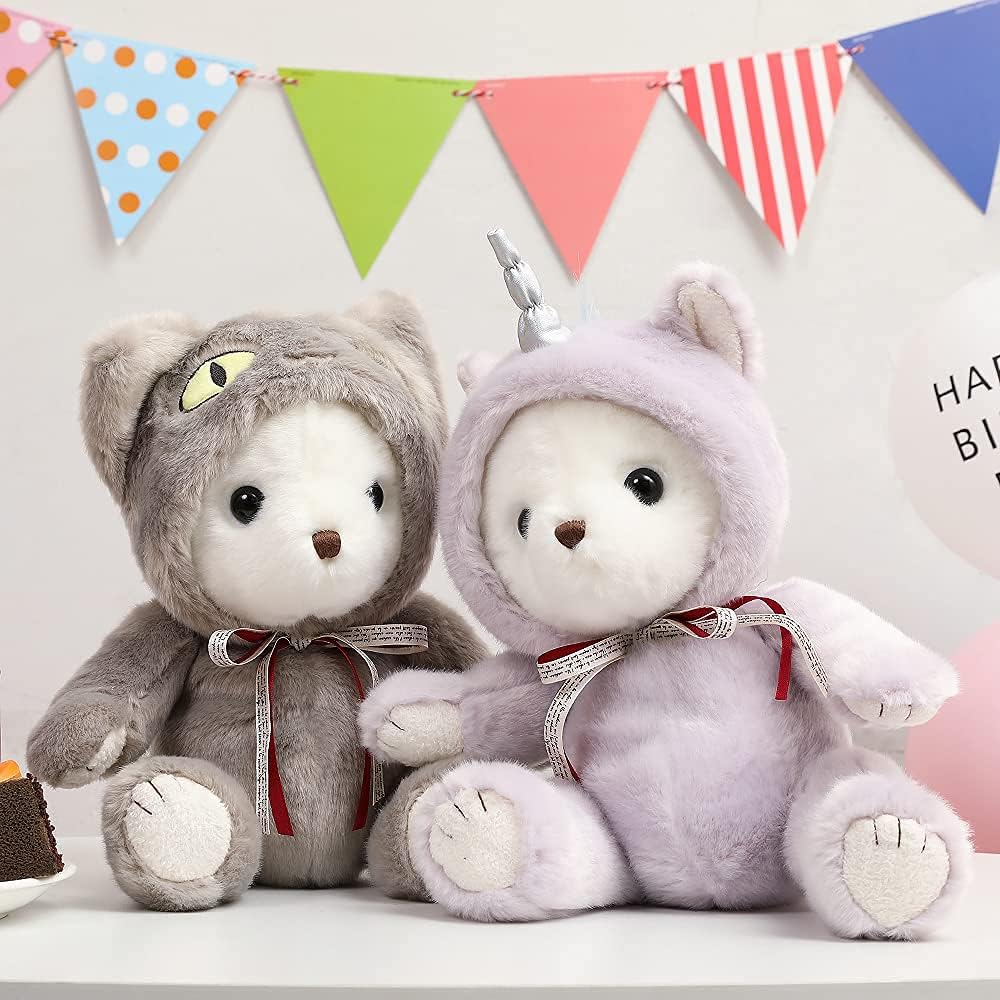 MorisMos Stuffed Animals - Unicorn Stuffed Animals - Unicorn Plush Toys - Kid's Playroom/Bedroom Decorative Ornaments - Christmas/Birthday Gifts - Free Shipping Worldwide