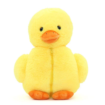Duck Stuffed Toy with Duck Babies, Yellow, 16 Inches - MorisMos Stuffed Animals