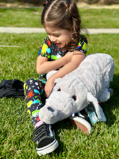 Elephant Stuffed Animal Toy, Gray, 24 Inches - MorisMos Stuffed Animals