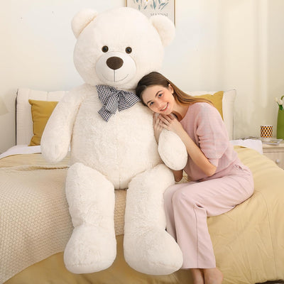 Giant Teddy Bear Stuffed Animal Toy, Beige, 59 Inches - MorisMos Plush Toys