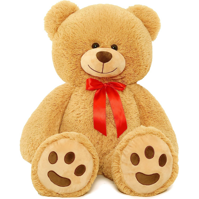 Riesiges Teddybär-Plüschtier, braun, 35,4 Zoll