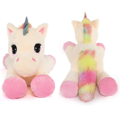 Giant Unicorn Stuffed Animal Toy, 23.6/32/43 Inches - MorisMos Plush Toys