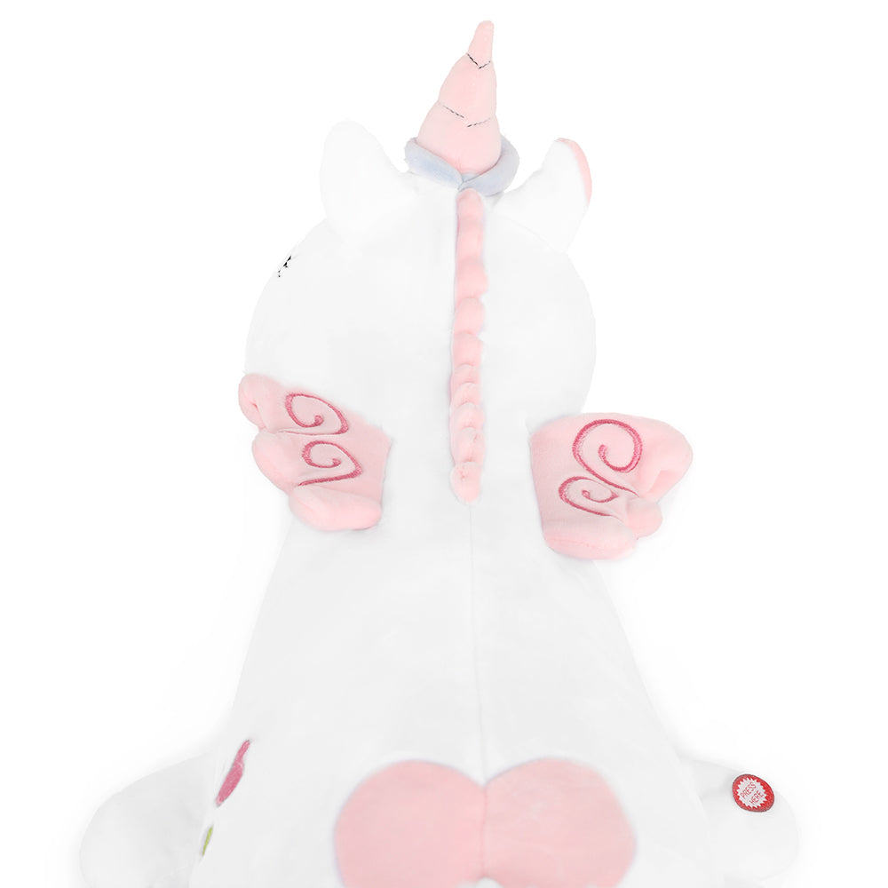 Light Up Unicorn Stuffed Toy, White, 24 Inches