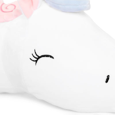 Light Up Unicorn Stuffed Toy, White, 24 Inches - MorisMos Stuffed Animals