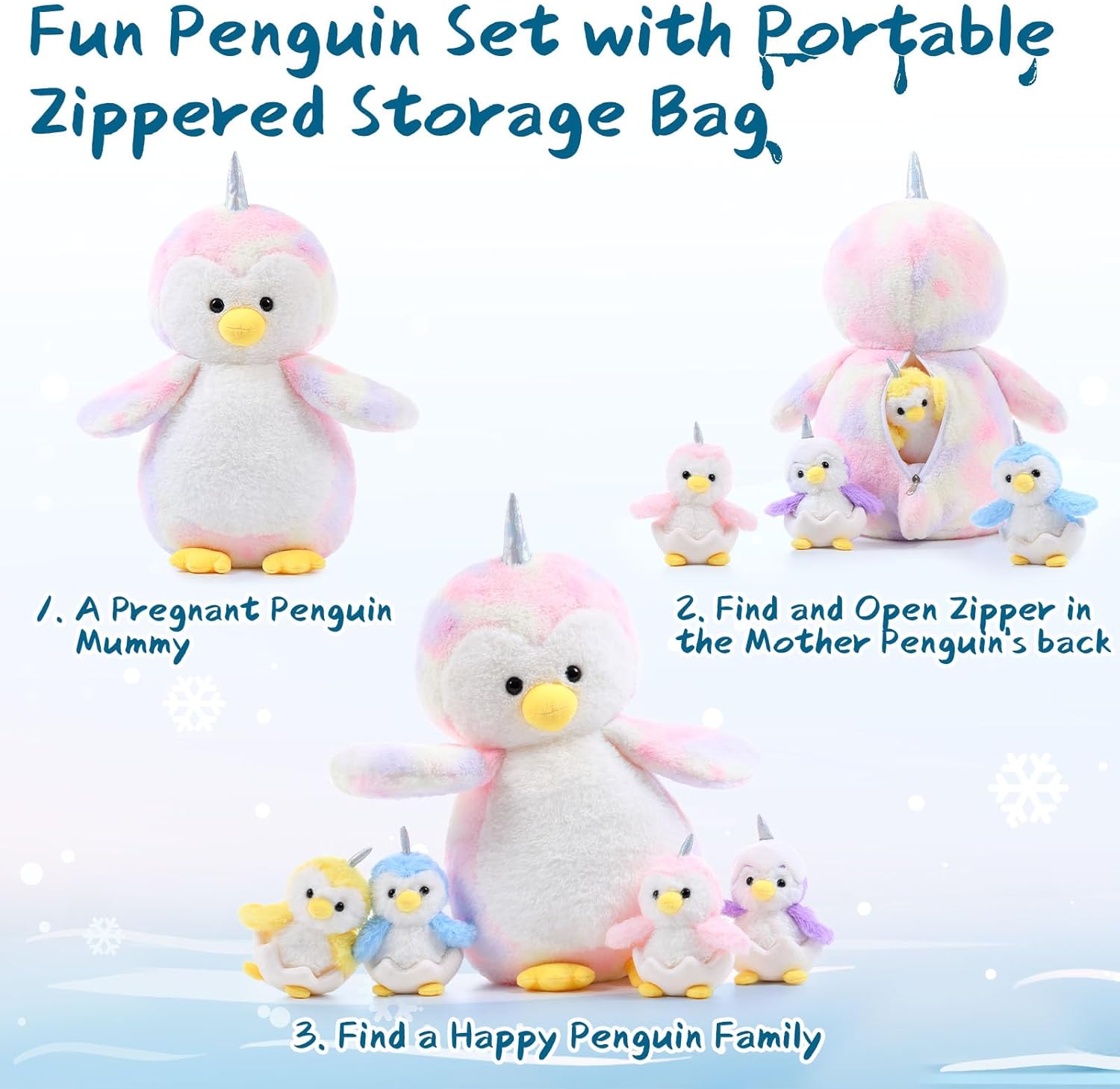 Penguin Plush Toys, 20.5 Inches