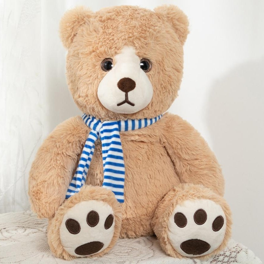 Teddy Bear Stuffed Animal Toy, Tan, 24 Inches - MorisMos Plush Toys