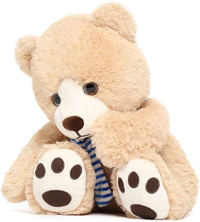Teddy Bear Stuffed Animal Toy, Tan, 24 Inches - MorisMos Plush Toys