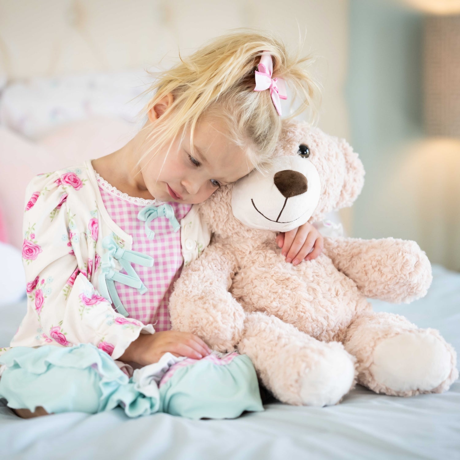 Teddy Bear Stuffed Animal Toy, Beige, 24 Inches