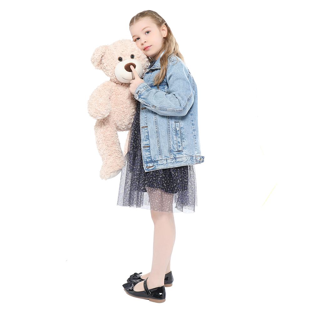 Teddy Bear Stuffed Animal Toy, Beige, 24 Inches – MorisMos