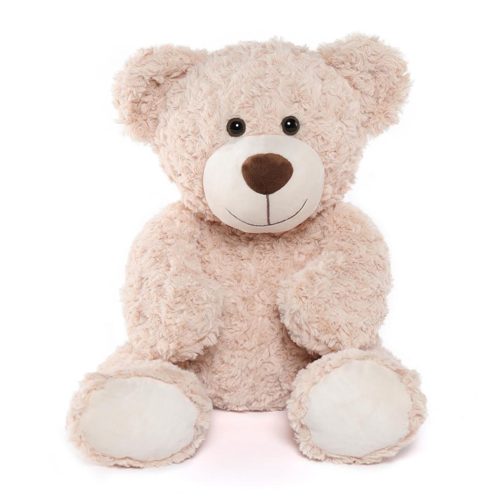 Teddy Bear Stuffed Animal Toy, Beige, 24 Inches - MorisMos Plush Toys