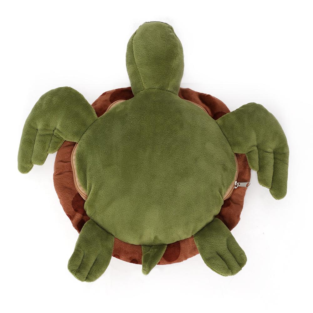 Turtle Stuffed Animal Toy with 3 Baby Turtles, 13 Inches