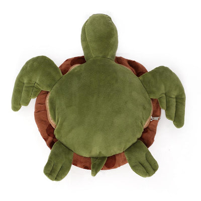 You're in for a delightful surprise with this adorable sea turtle plush toy! Crafted with meticulous attention to detail, it looks incredibly realistic. Using quality plush fabric and filled with PP cotton, this turtle toy is extremely soft - perfect for kids to hug!