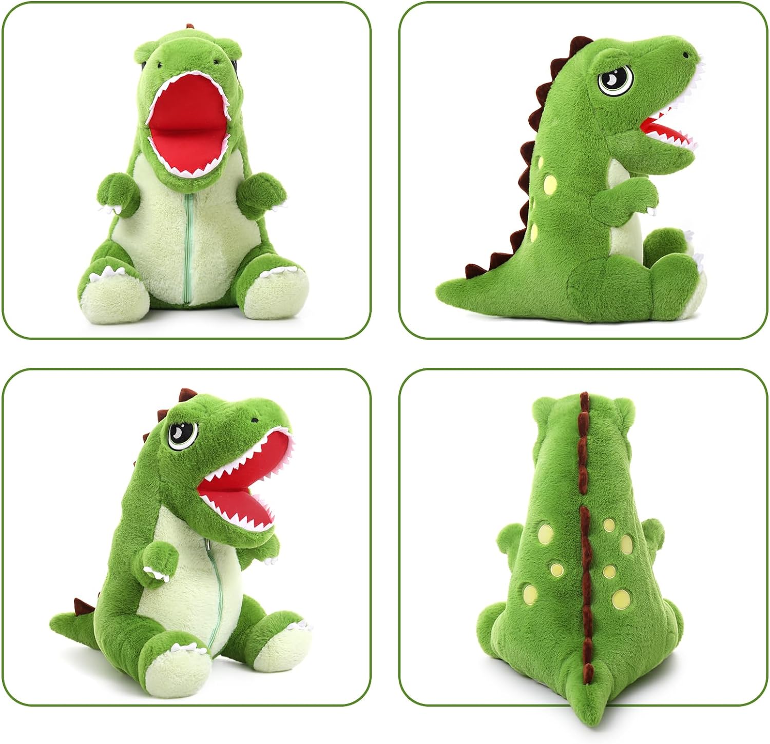 Ensemble de jouets en peluche Tyrannosaurus Rex, 19,6 pouces