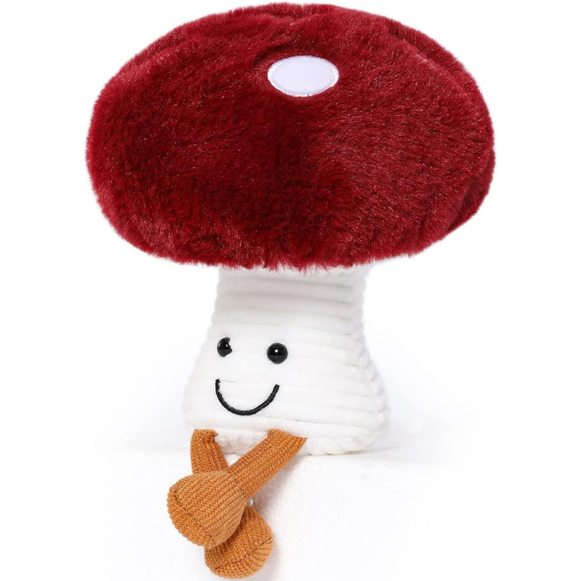Mushroom Stuffed Toy, 8/10 Inches
