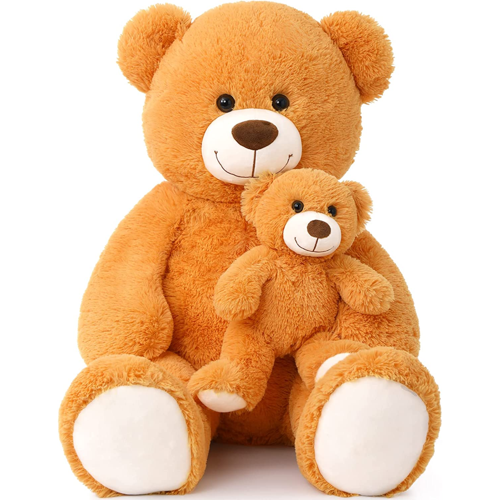 Giant Mommy Bear and Baby Stuffed Animal Toy, 39 Inches