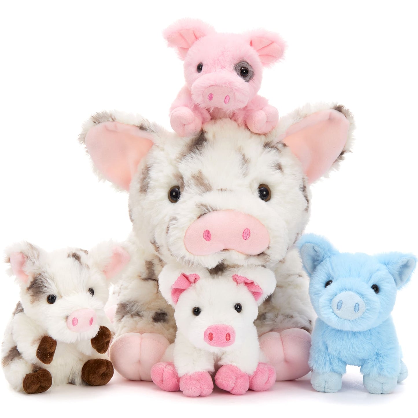 Pig Stuffed Animals with Babies Inside the Belly