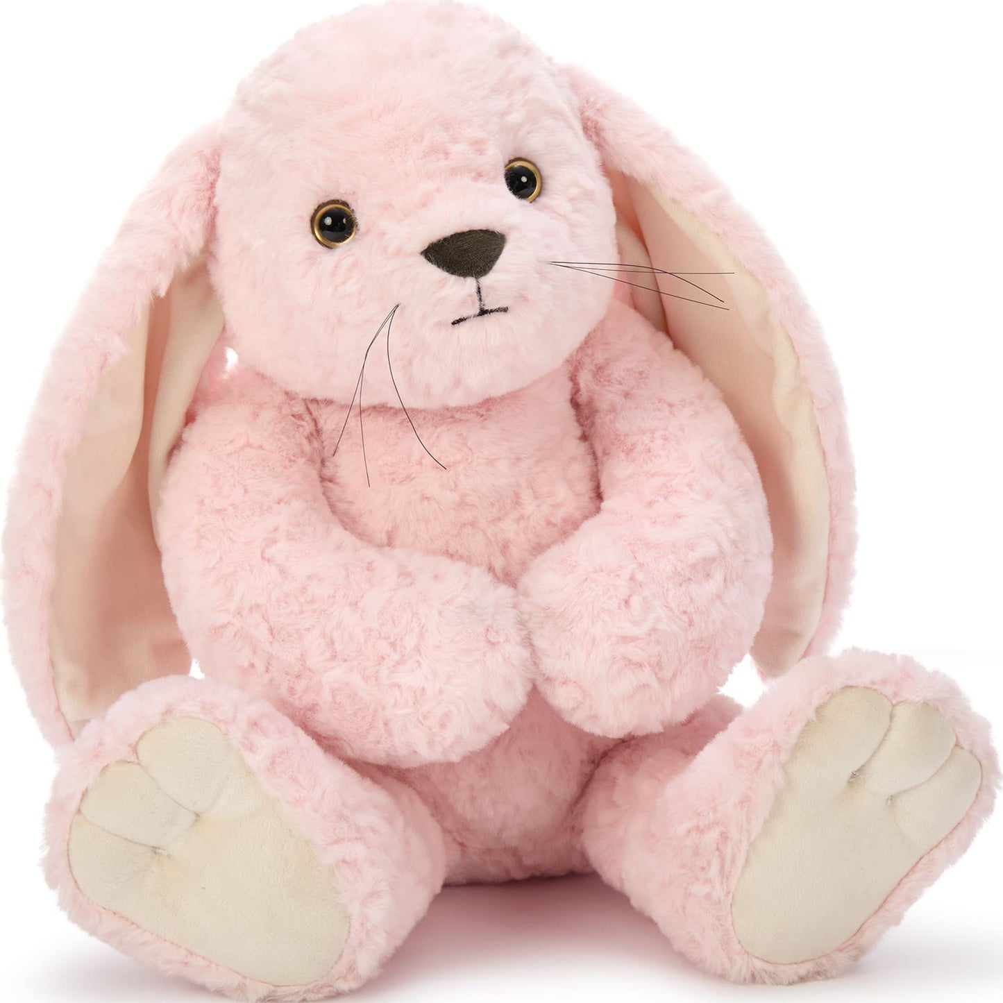 Floppy Ear Bunny Plush Toy - 17.7 Inches Rabbit Stuffed Animals - Easter Bunny Stuffies Rabbit Plushies - Kawaii Bunny Plush Toy for Girls Boys - Free Shipping Now