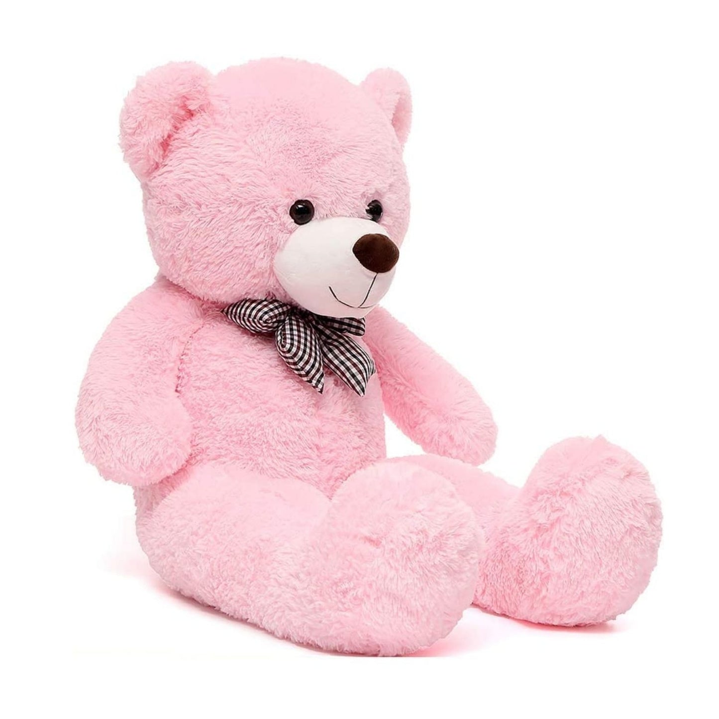 Huge Pink Teddy Bear Plush Toys - Pink Teddy Bear Stuffed Animals - Massive Valentine's Day Teddy Bears&Gifts - Soft Cuddly Smiling Face Big Teddy Bear Plush Gift for Girlfriend/Boyfriend - Teddy Bear Plush Dolls for Birthday/Baby Shower/Christmas