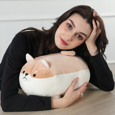 Shiba Inu Akita Stofftierspielzeug, 16 Zoll