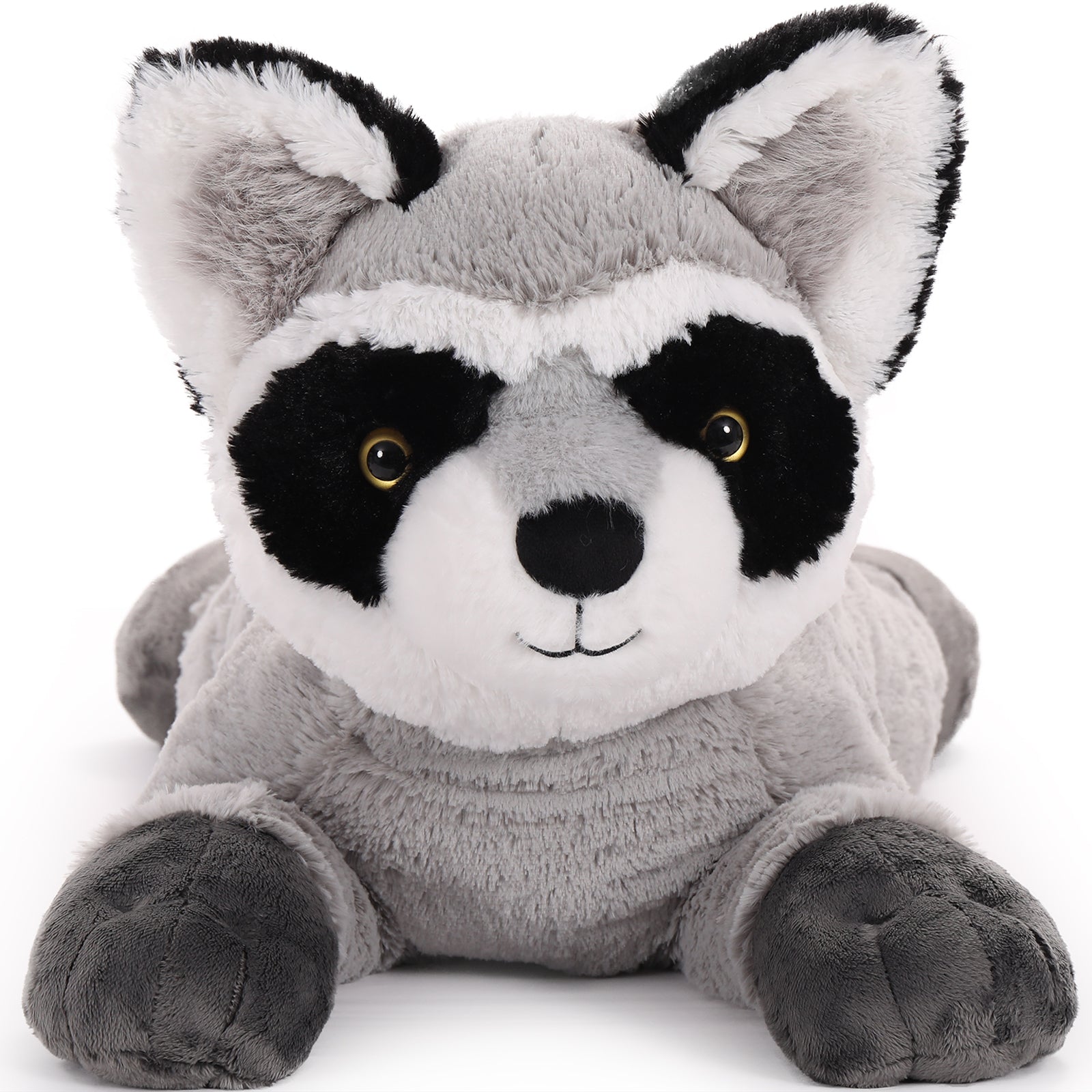 Raccoon Stuffed Animals, Grey, 27.5 Inches