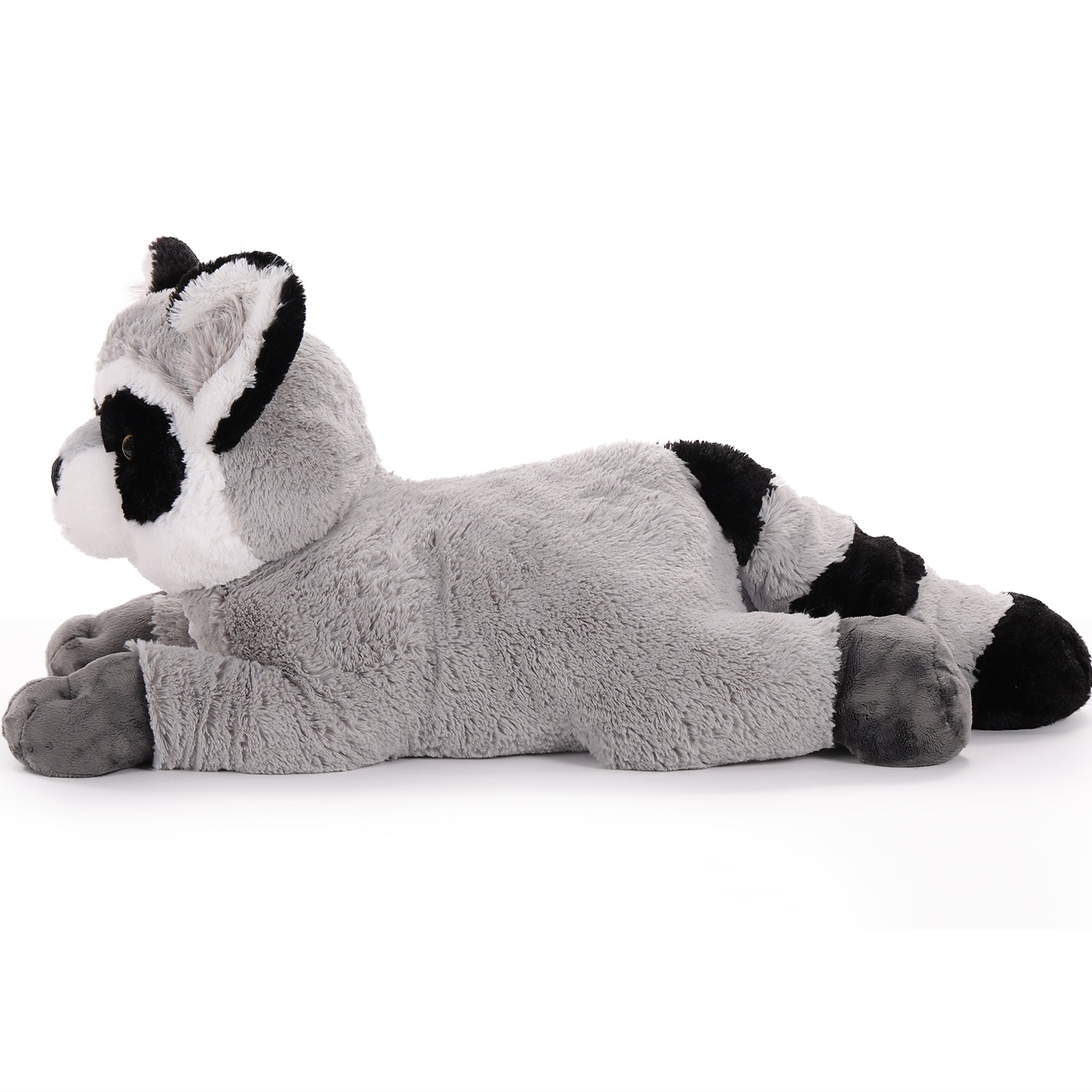 Raccoon Stuffed Animals, Grey, 27.5 Inches