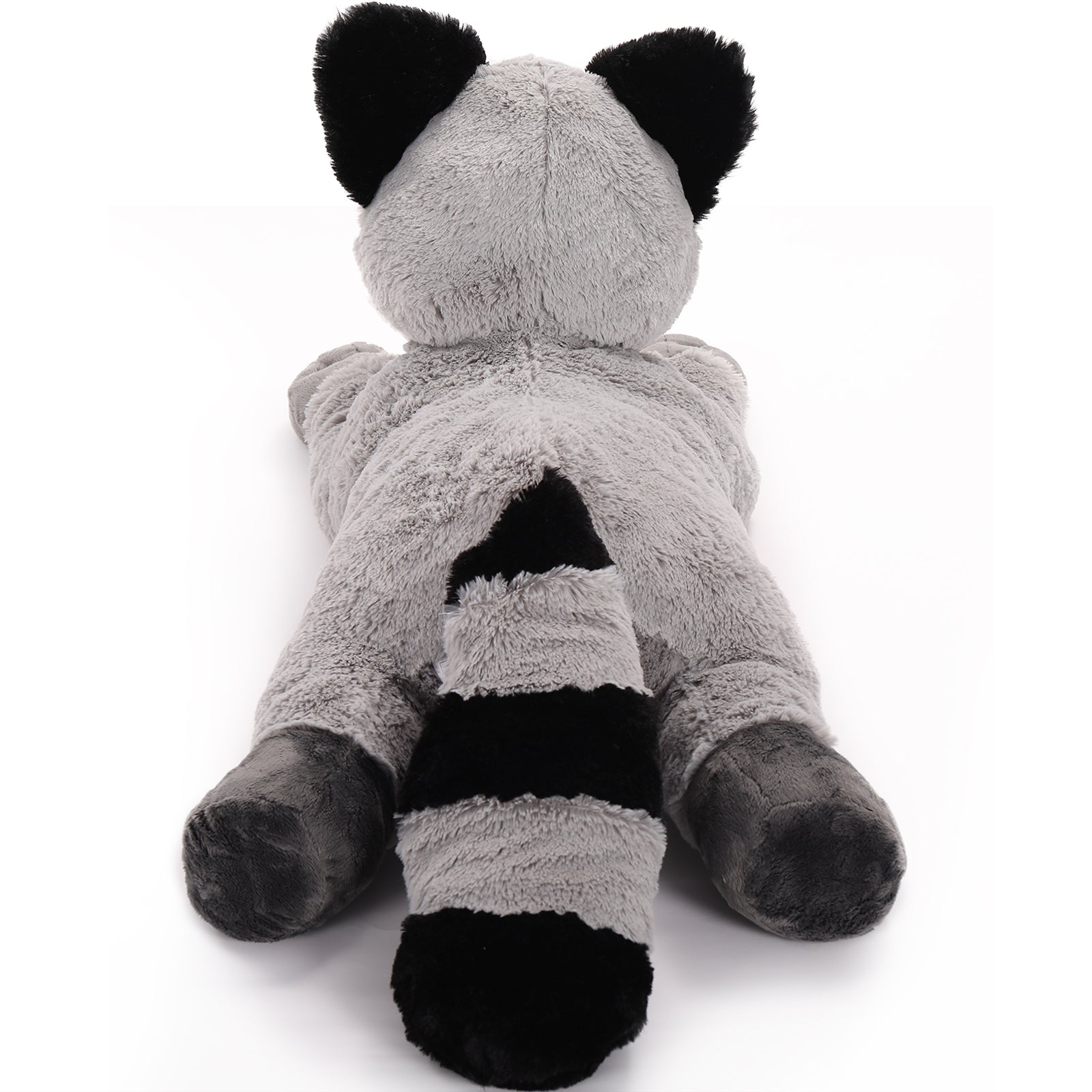 Raccoon Stuffed Animals, Grey, 27.5 Inches