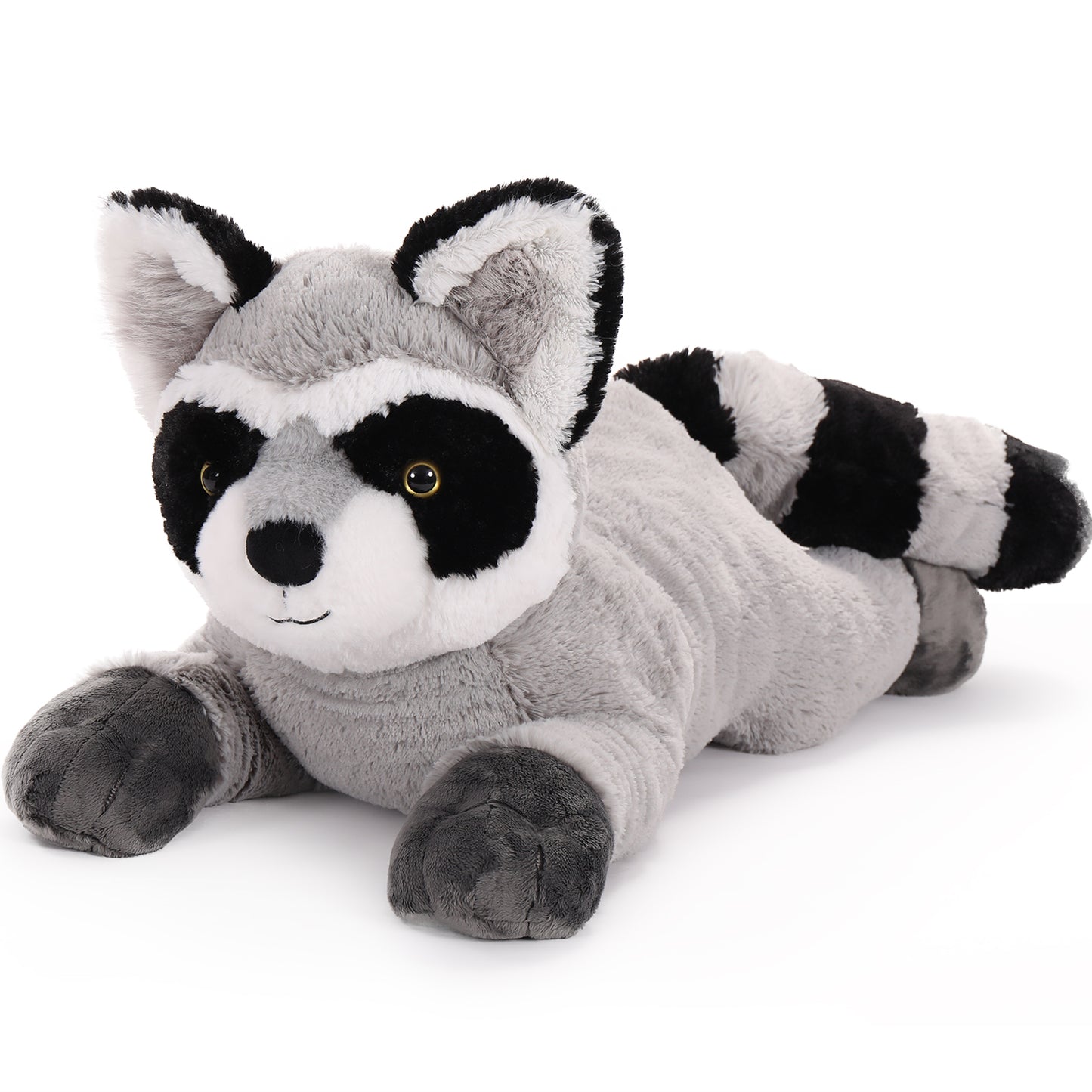 Raccoon Stuffed Animals, Grey, 27.5 Inches - MorisMos Jungle Stuffed Animals