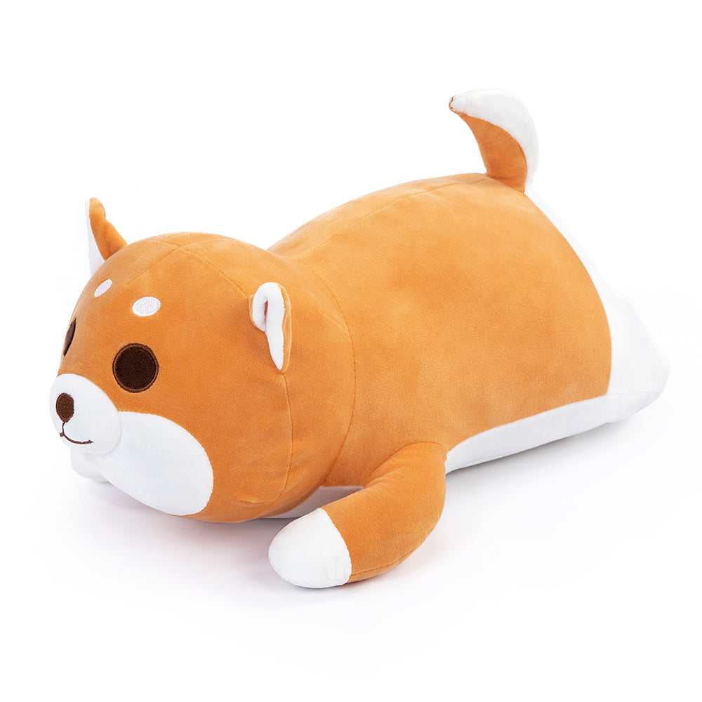 MorisMos Dog Stuffed Animals - Shiba Inu Plush Toys - 20 Inches Puppy Plush Pillow - Cute Cartoon Squishy Throw Pillows - Free Shipping