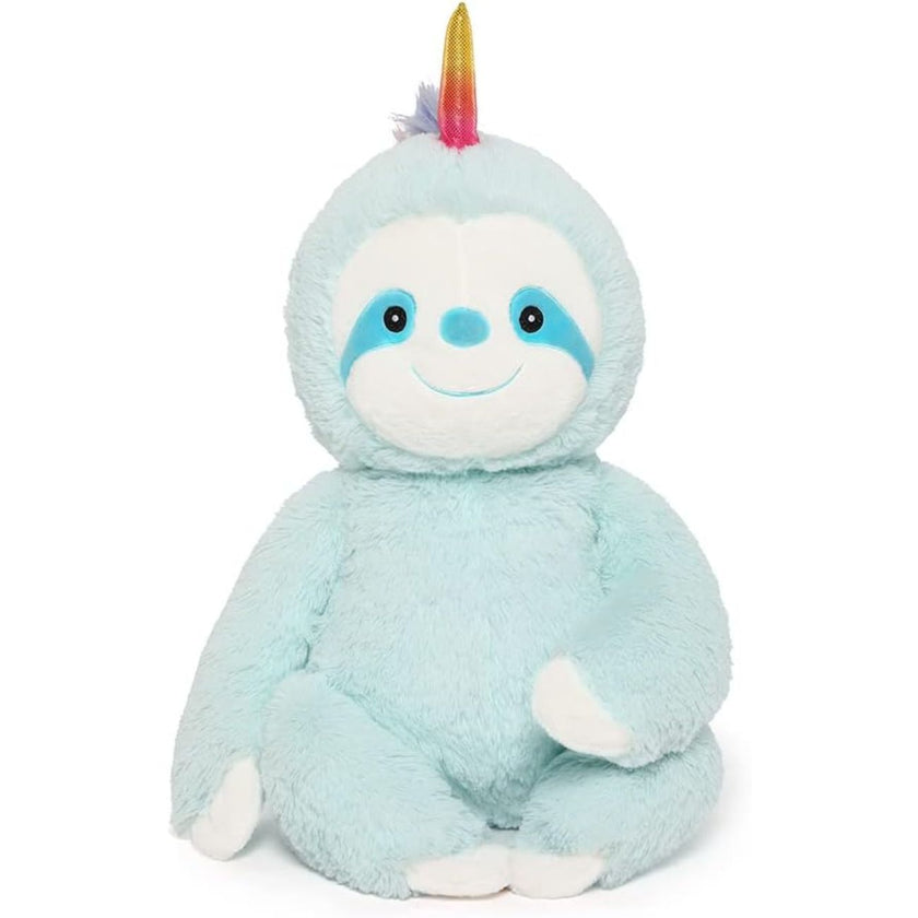 Sloth Stuffed Animal Toy, Light Blue, 17.7 Inches